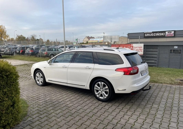 Citroen C5 cena 39900 przebieg: 225000, rok produkcji 2013 z Koło małe 562